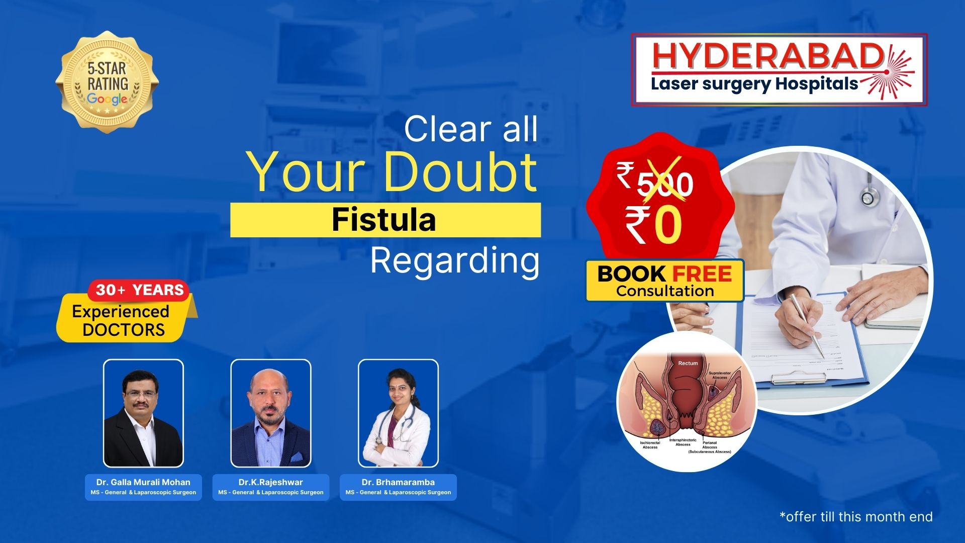 Best Fistula Treatment in Hyderabad
