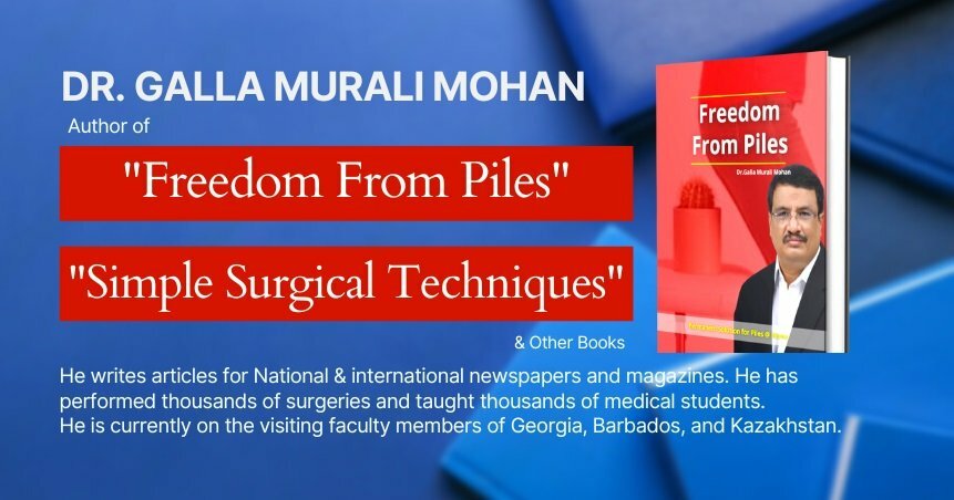 Freedom From Piles - Book by Dr Galla Murali Mohan